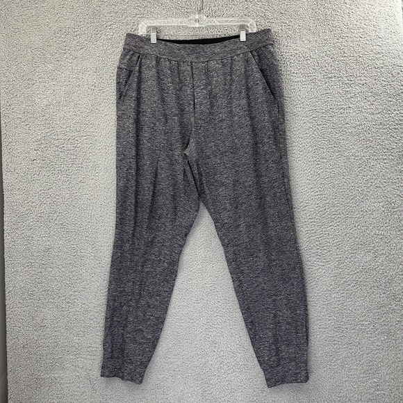 lululemon athletica Other - Lululemon‎ Intent Jogger Pants Rulu Heathered Black Athleisure Men's XL x 29